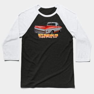 1972 Chevrolet C10 Fleetside Pickup Truck Baseball T-Shirt